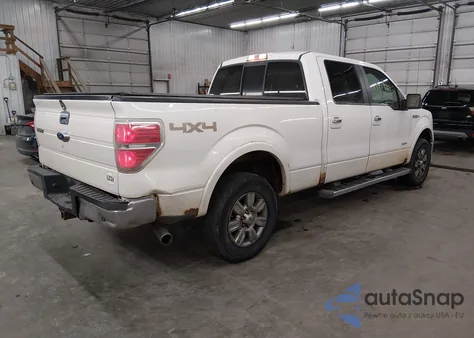 2012 Ford F-150 Lariat z USA, uszkodzony, nr VIN 1FTFW1ET5CFA43767